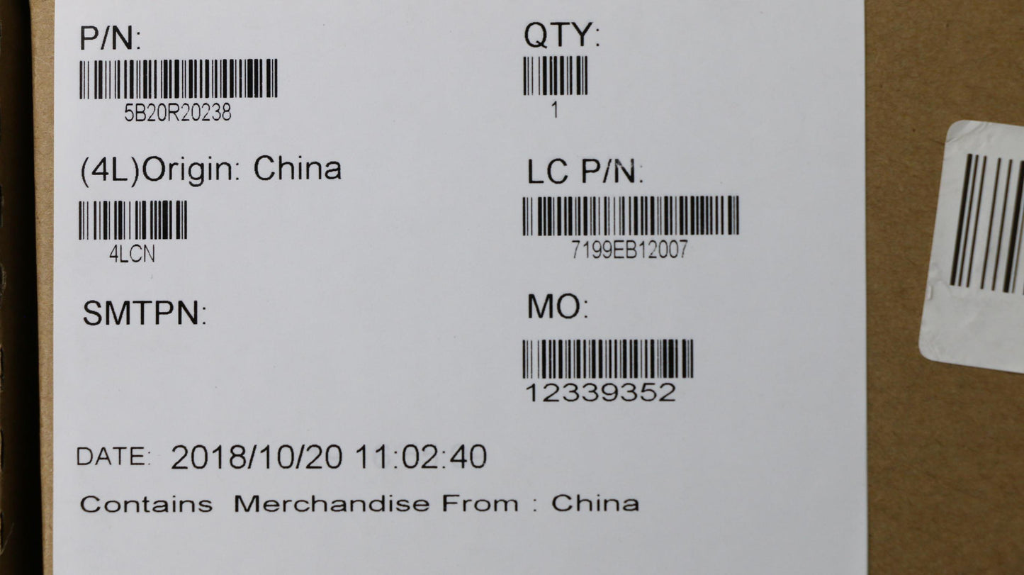 Lenovo System Board Planar Motherboar - 5B20R20238