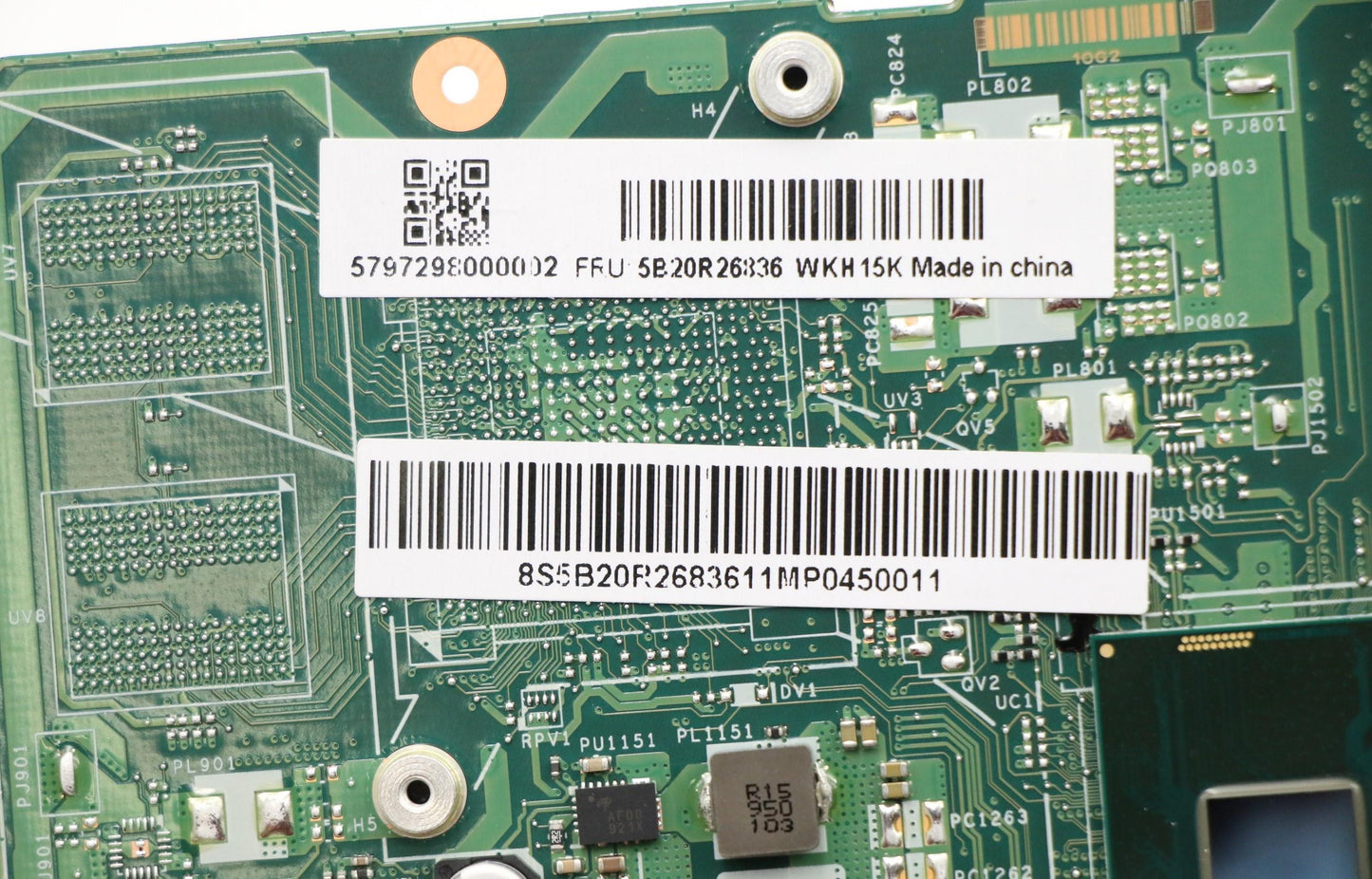 Lenovo 5B20R26836 Mb Assembly I38130 1Tc Yub Uma