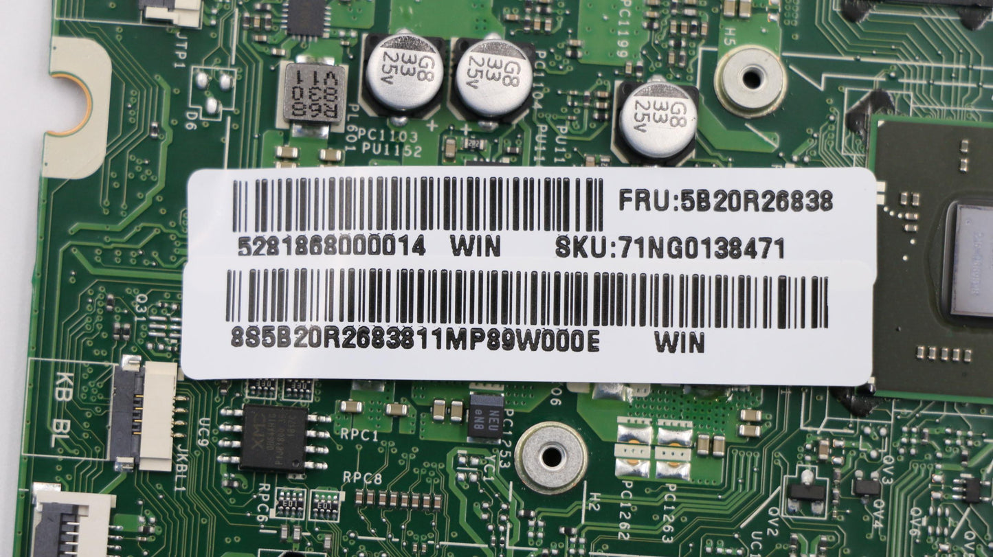 Lenovo 5B20R26838 Mb Nmb601 I78550U Uma Nfp Fbla