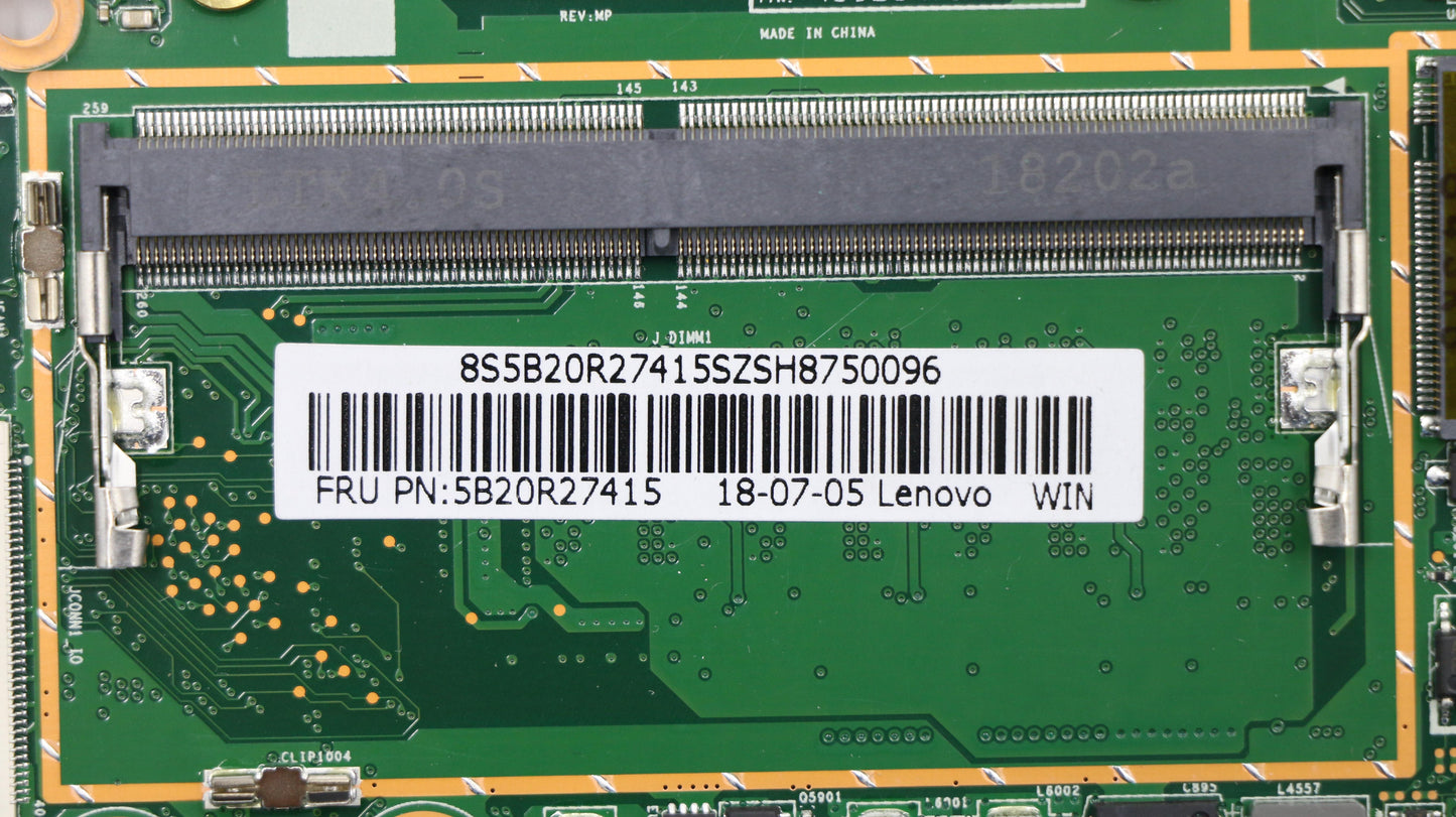 Lenovo Bdplanar Mb 3N81Fb R32200U Win - 5B20R27415