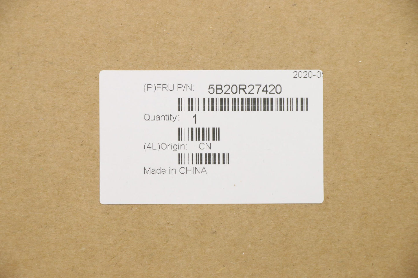 Lenovo 3N81Fb R52500U Nok R540 2G 4G - 5B20R27420