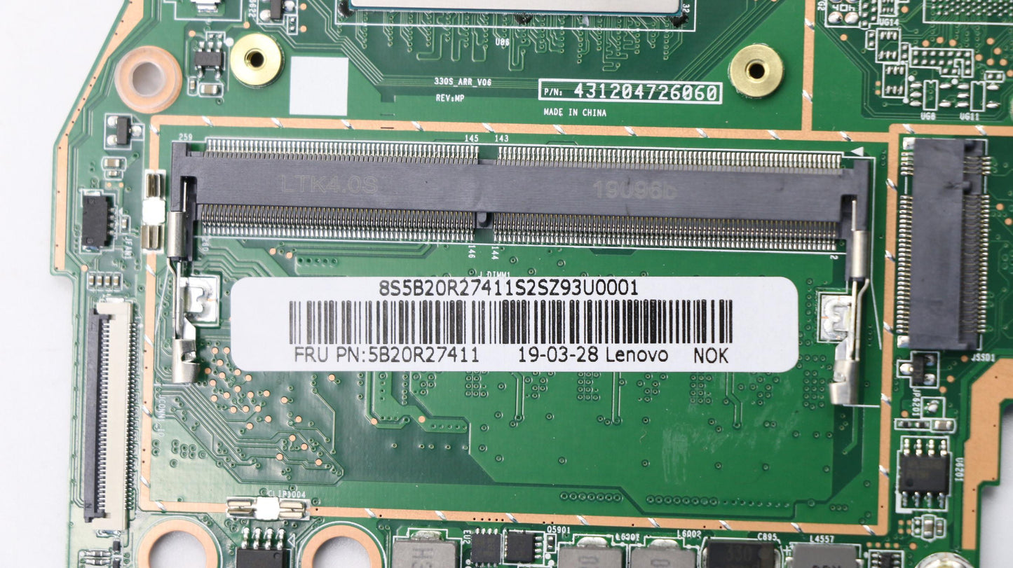 Lenovo Bdplanar Mb 3N81Fb R72700U Win - 5B20R27422