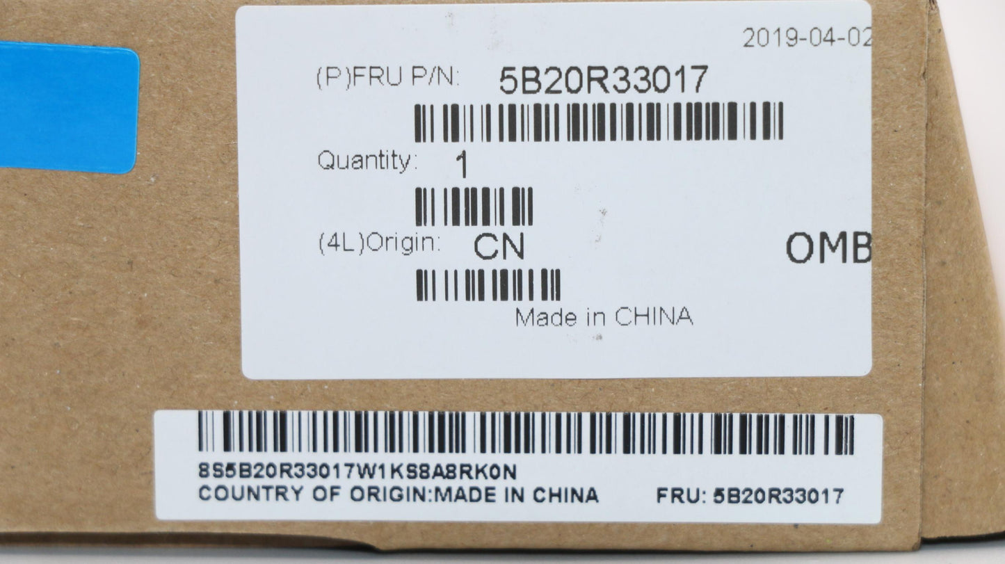 Lenovo System Board Planar Motherboar - 5B20R33017