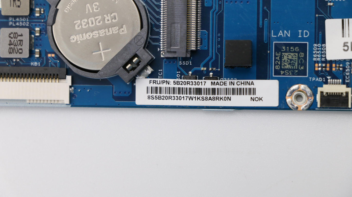 Lenovo System Board Planar Motherboar - 5B20R33017