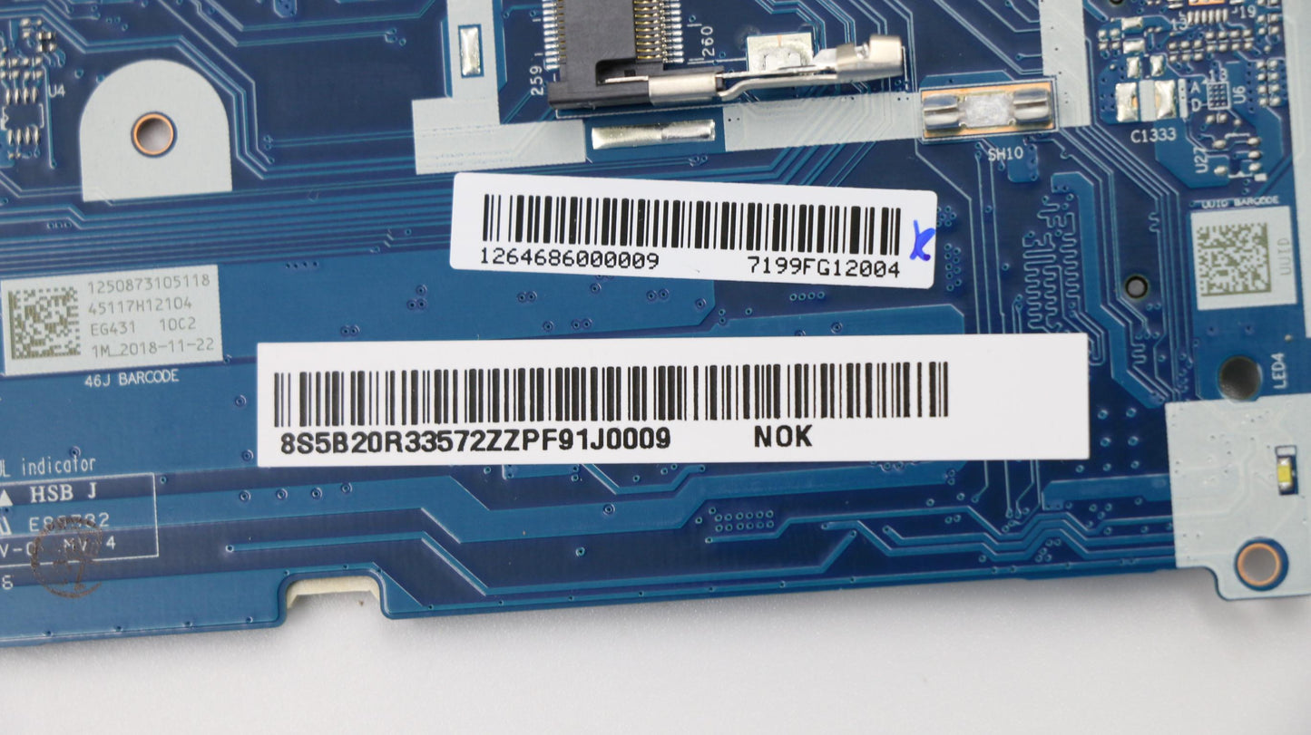 Lenovo System Board Planar Motherboar - 5B20R33572