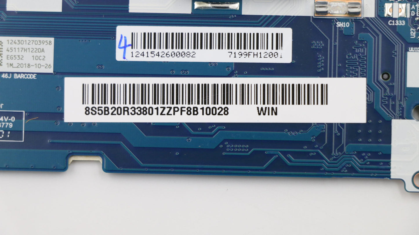 Lenovo System Board Planar Motherboar - 5B20R33801
