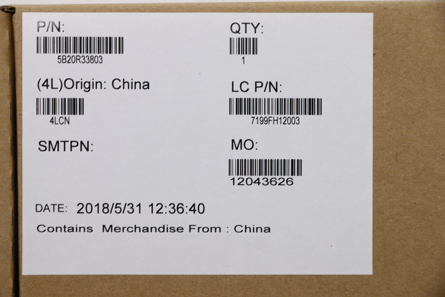 Lenovo System Board Planar Motherboar - 5B20R33803