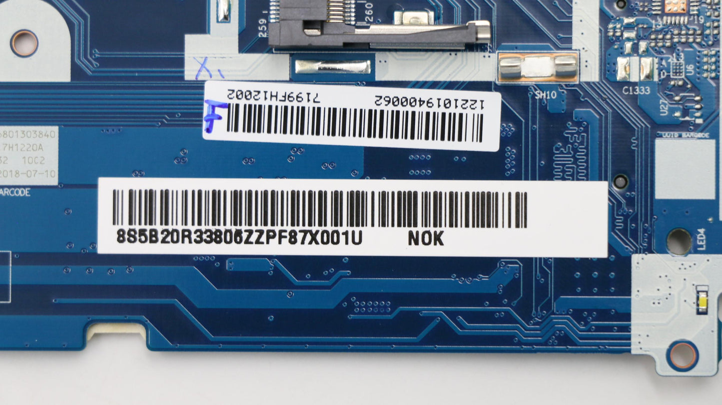 Lenovo System Board Planar Motherboar - 5B20R33806