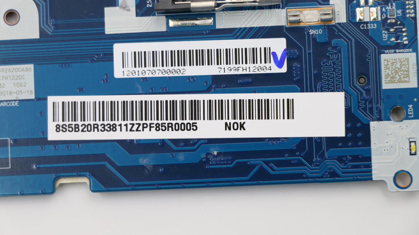 Lenovo System Board Planar Motherboar - 5B20R33811