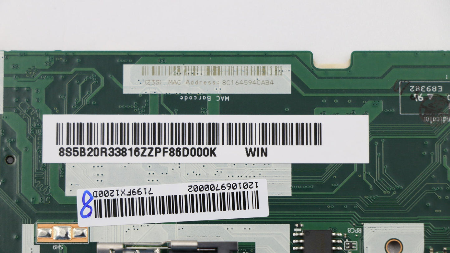 Lenovo System Board Planar Motherboar - 5B20R33816