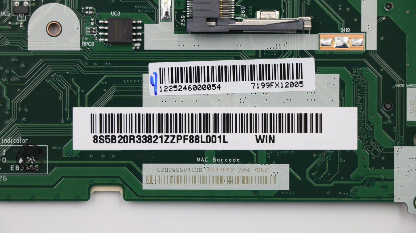 Lenovo System Board Planar Motherboar - 5B20R33821