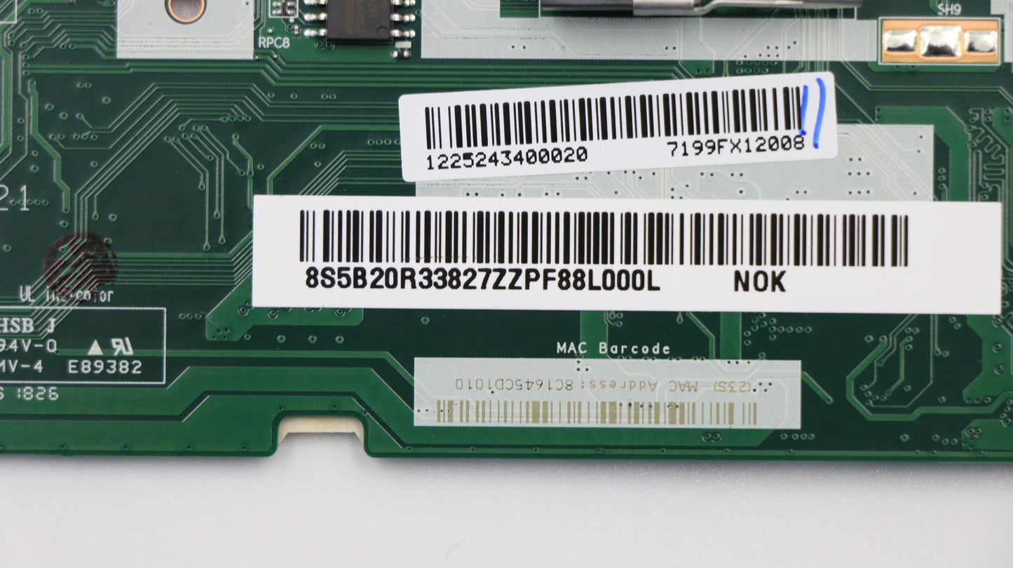 Lenovo System Board Planar Motherboar - 5B20R33827