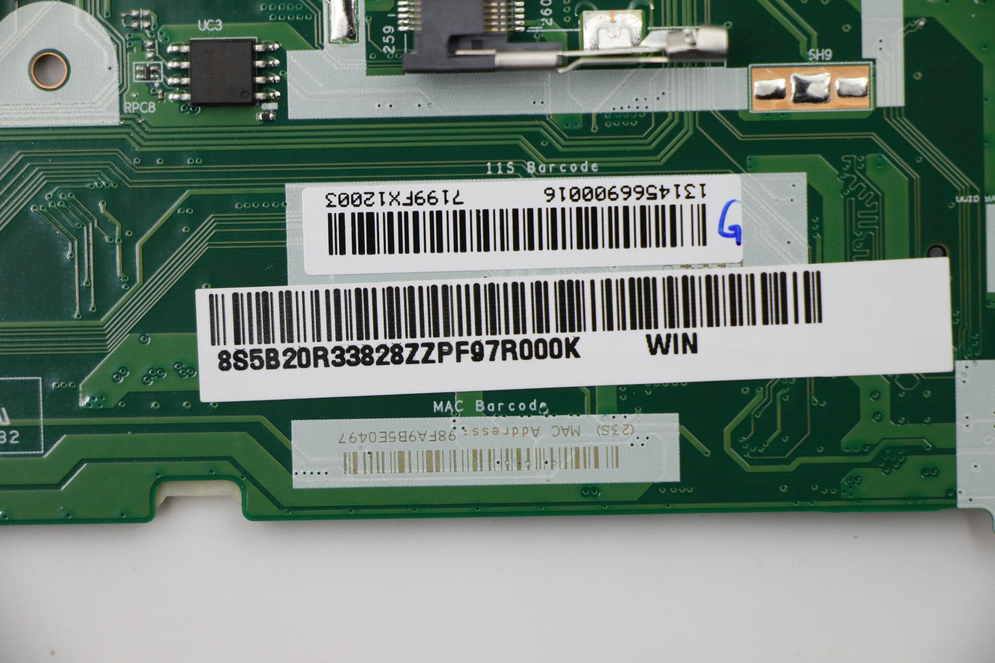 Lenovo System Board Planar Motherboar - 5B20R33828