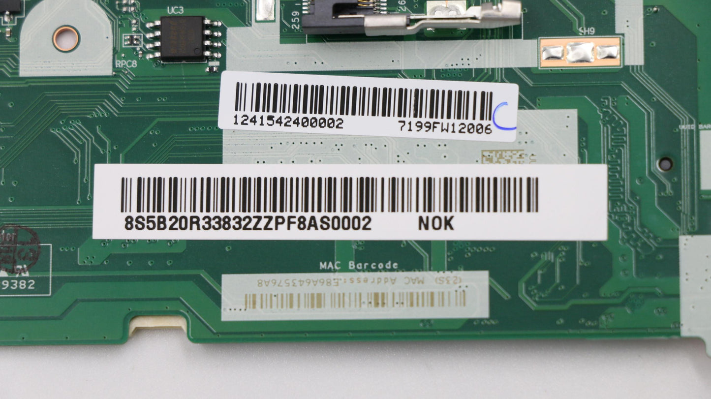 Lenovo System Board Planar Motherboar - 5B20R33832