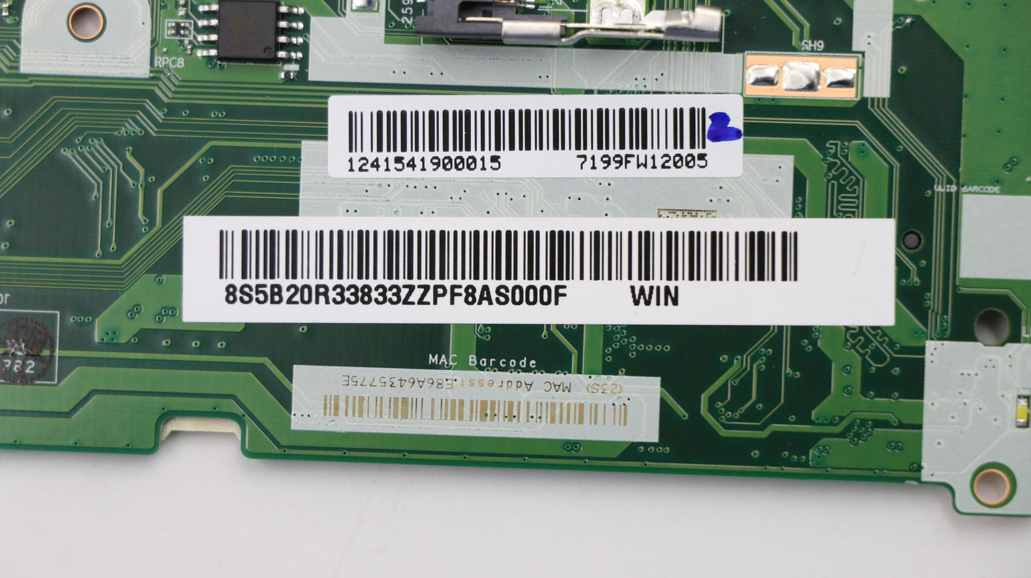Lenovo System Board Planar Motherboar - 5B20R33833
