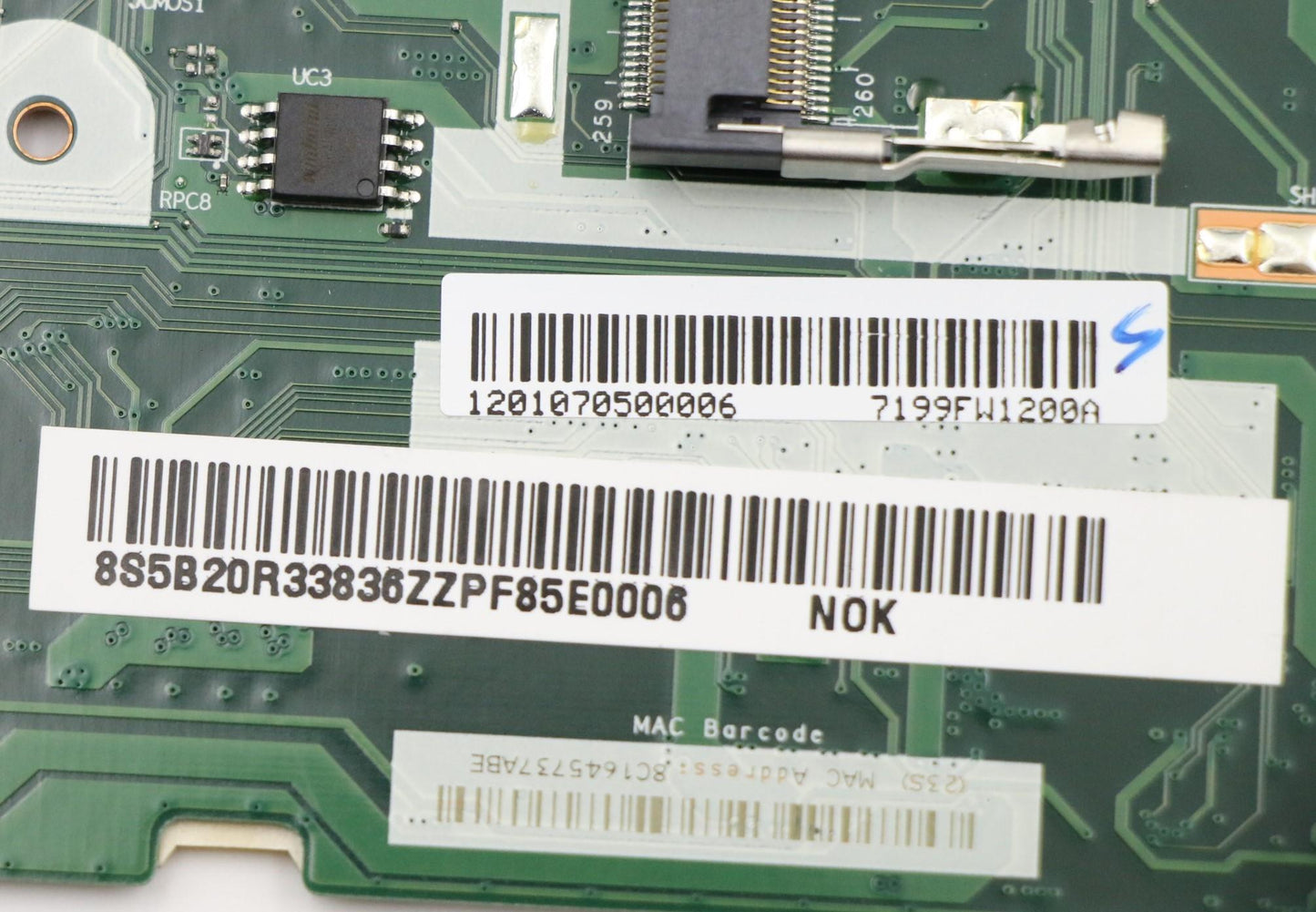 Lenovo System Board Planar Motherboar - 5B20R33836