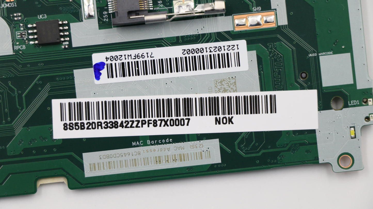 Lenovo System Board Planar Motherboar - 5B20R33842