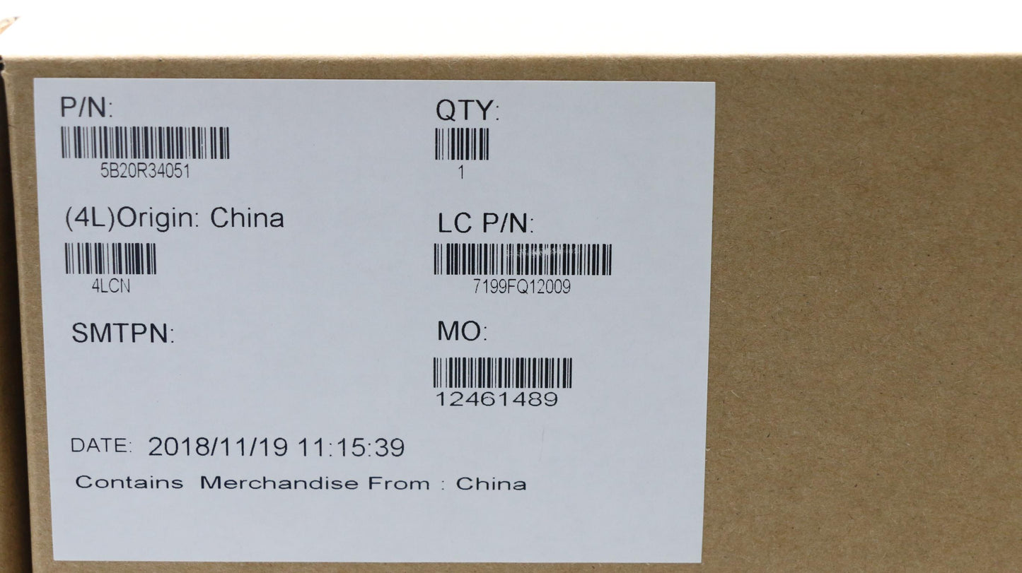 Lenovo System Board Planar Motherboar - 5B20R34051
