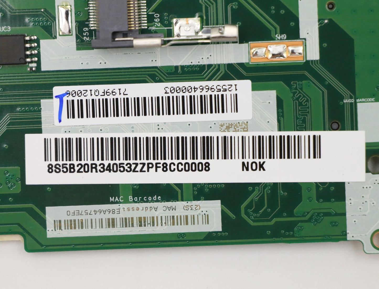 Lenovo System Board Planar Motherboar - 5B20R34053