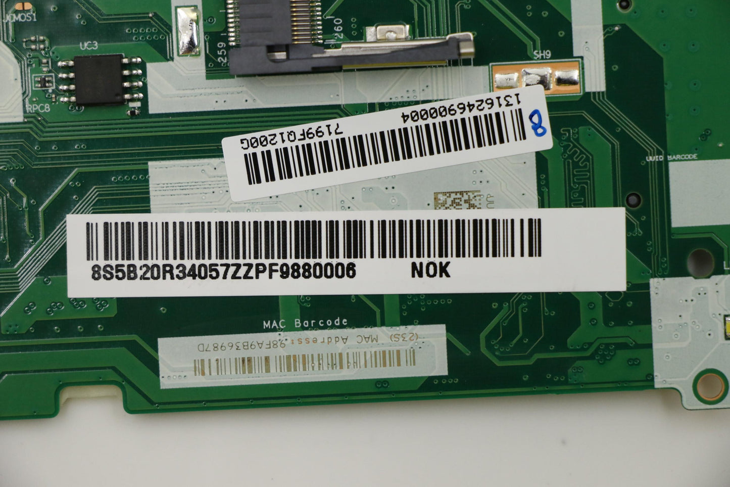 Lenovo System Board Planar Motherboar - 5B20R34057