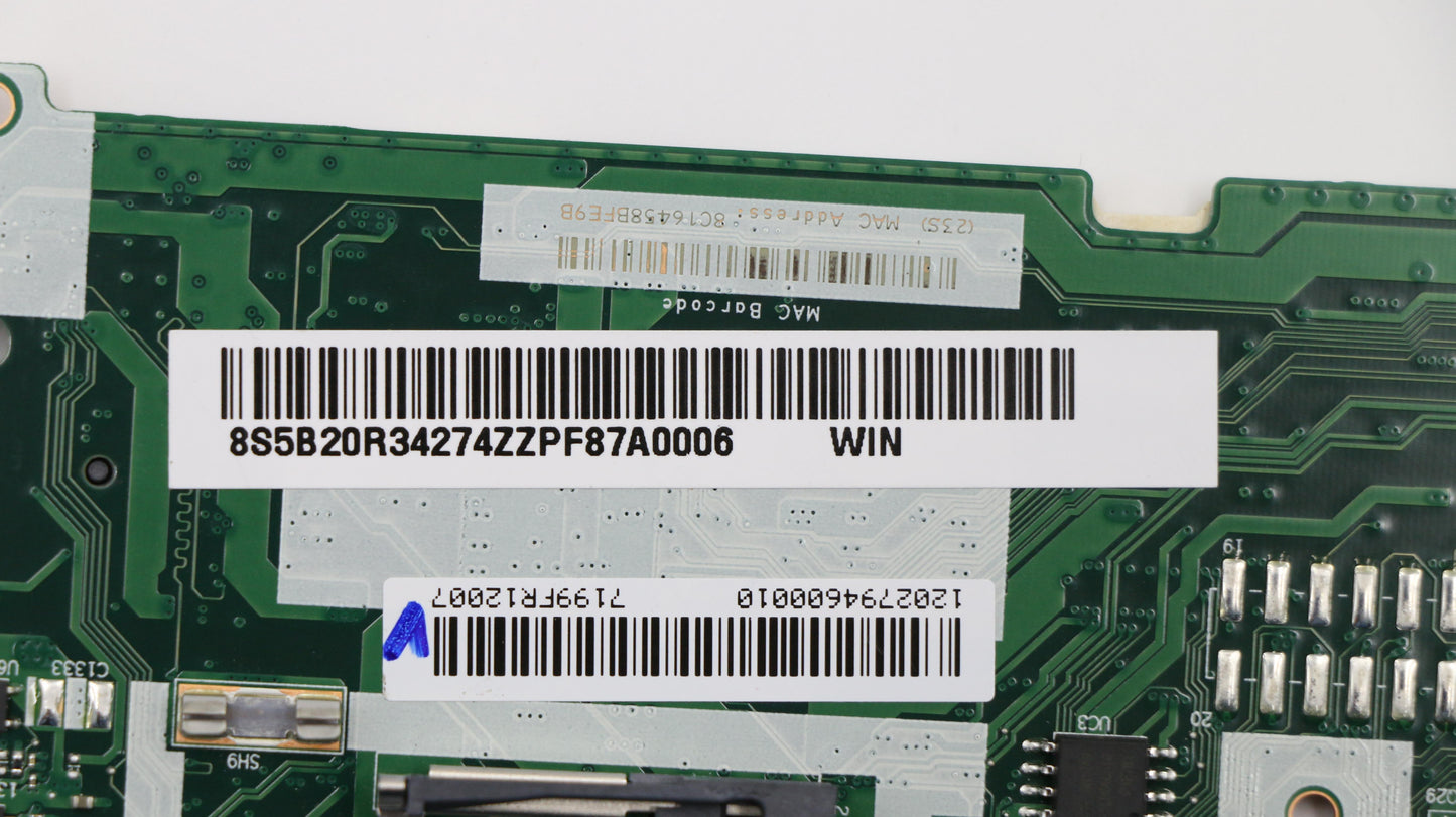 Lenovo System Board Planar Motherboar - 5B20R34274