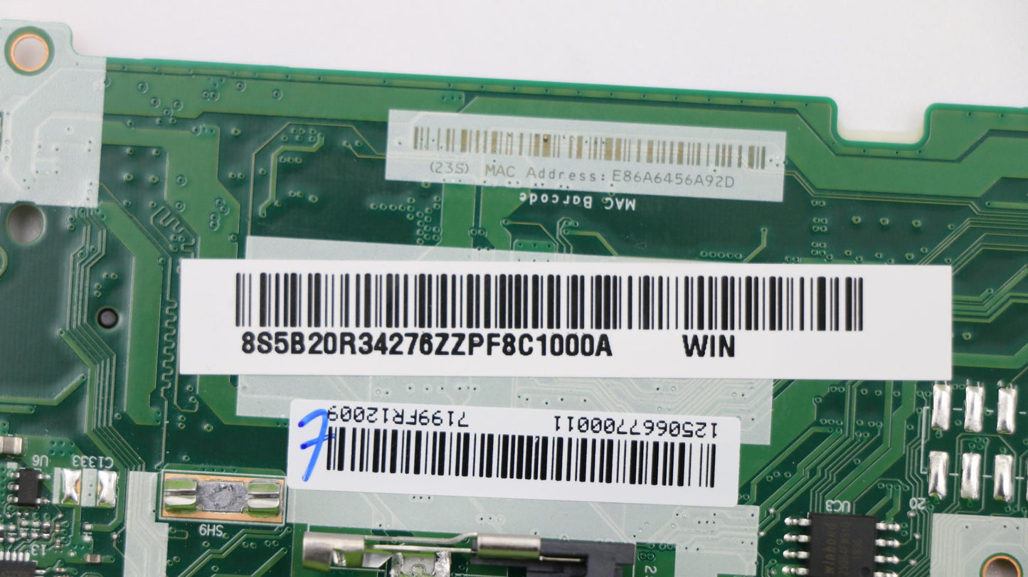 Lenovo System Board Planar Motherboar - 5B20R34276