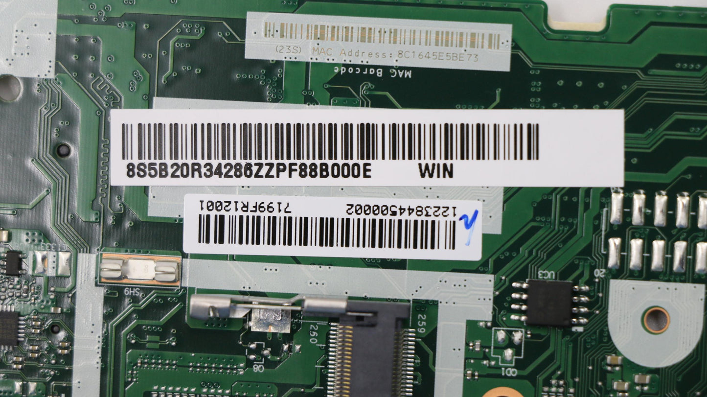 Lenovo System Board Planar Motherboar - 5B20R34286
