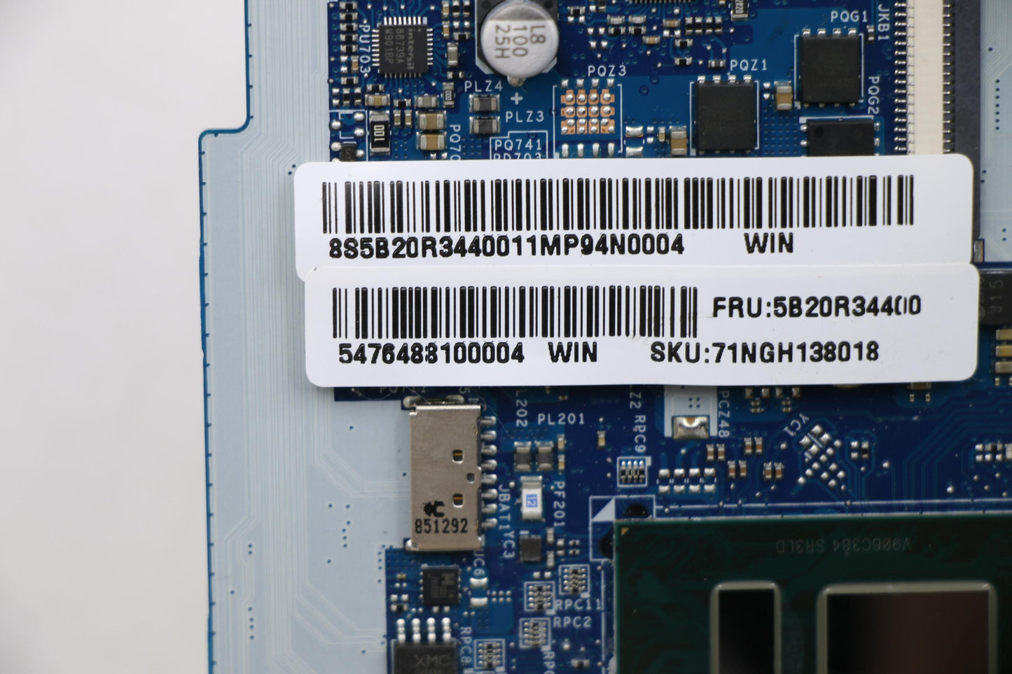 Lenovo System Board Planar Motherboar - 5B20R34400