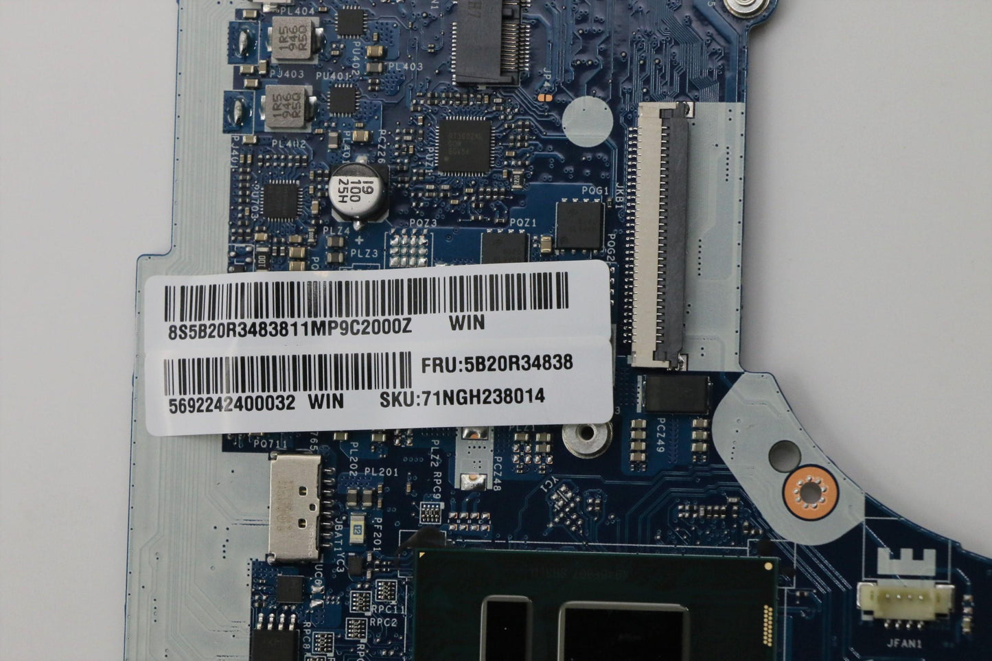 Lenovo System Board Planar Motherboar - 5B20R34838