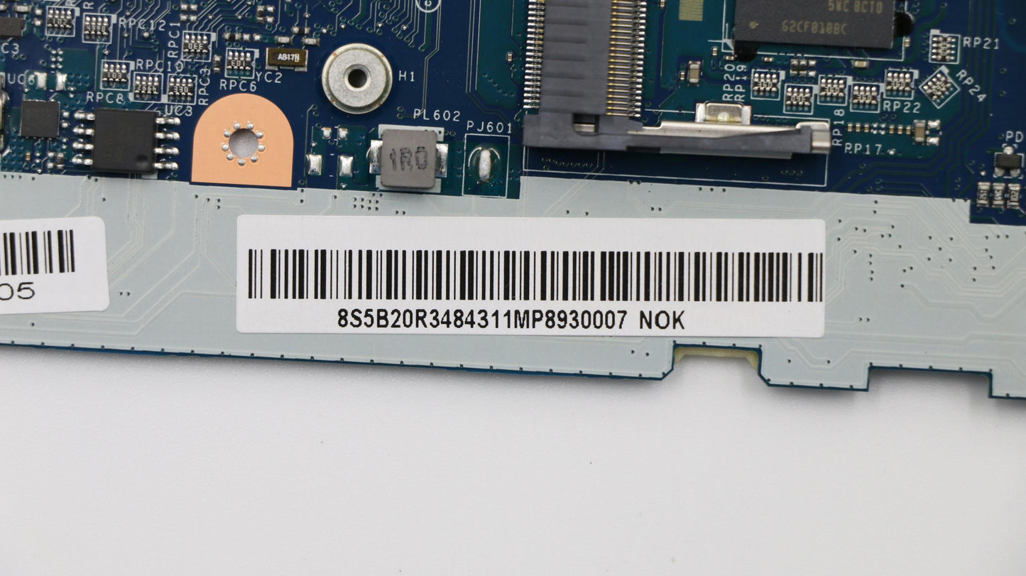 Lenovo System Board Planar Motherboar - 5B20R34843