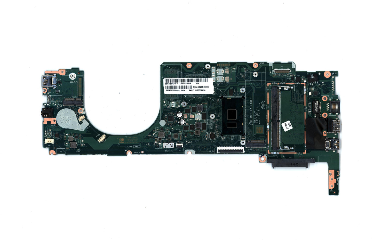 Lenovo System Board Planar Motherboar - 5B20R34915