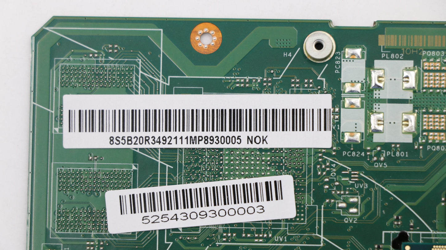 Lenovo System Board Planar Motherboar - 5B20R34921