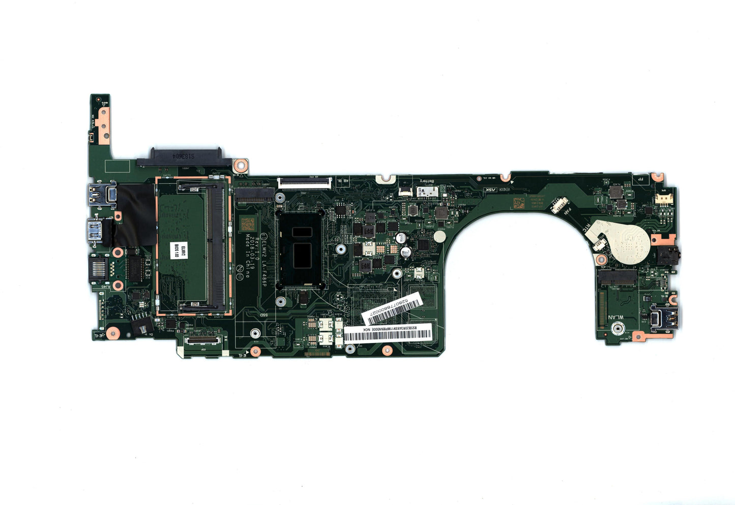 Lenovo System Board Planar Motherboar - 5B20R34939