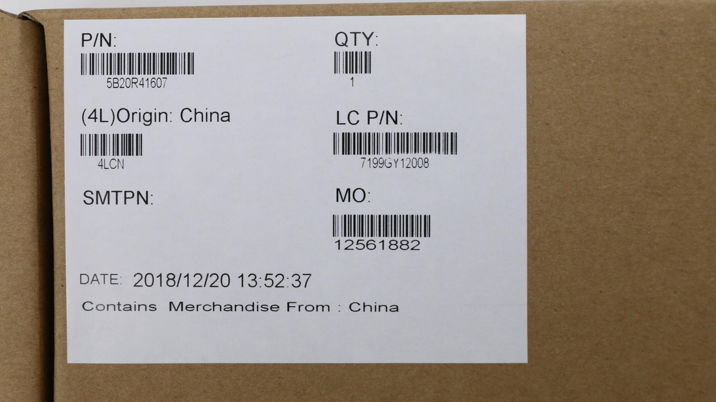 Lenovo System Board Planar Motherboar - 5B20R41607