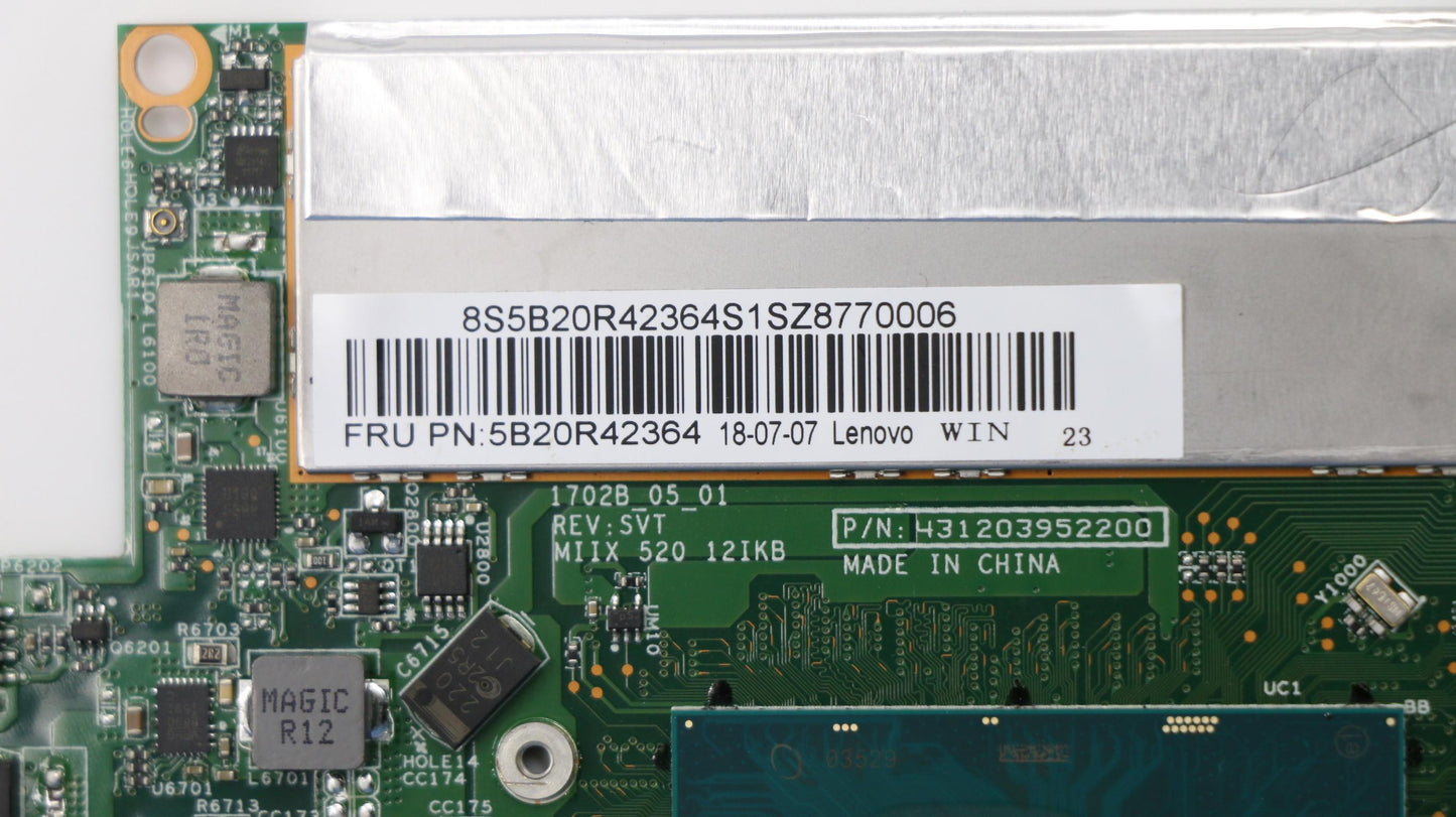 Lenovo System Board Planar Motherboar - 5B20R42364