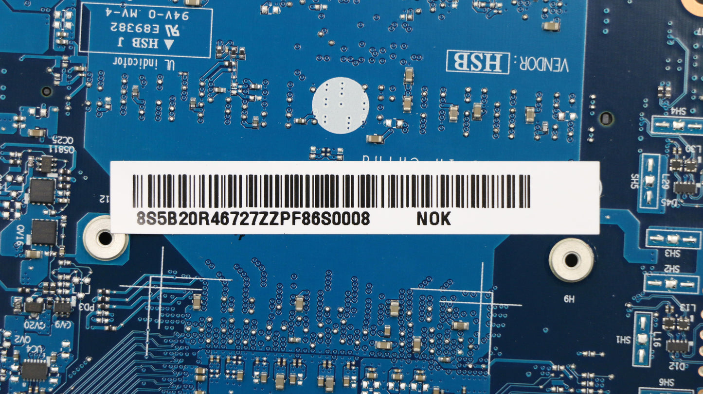 Lenovo System Board Planar Motherboar - 5B20R46727