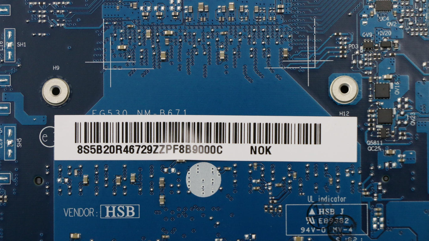 Lenovo System Board Planar Motherboar - 5B20R46729