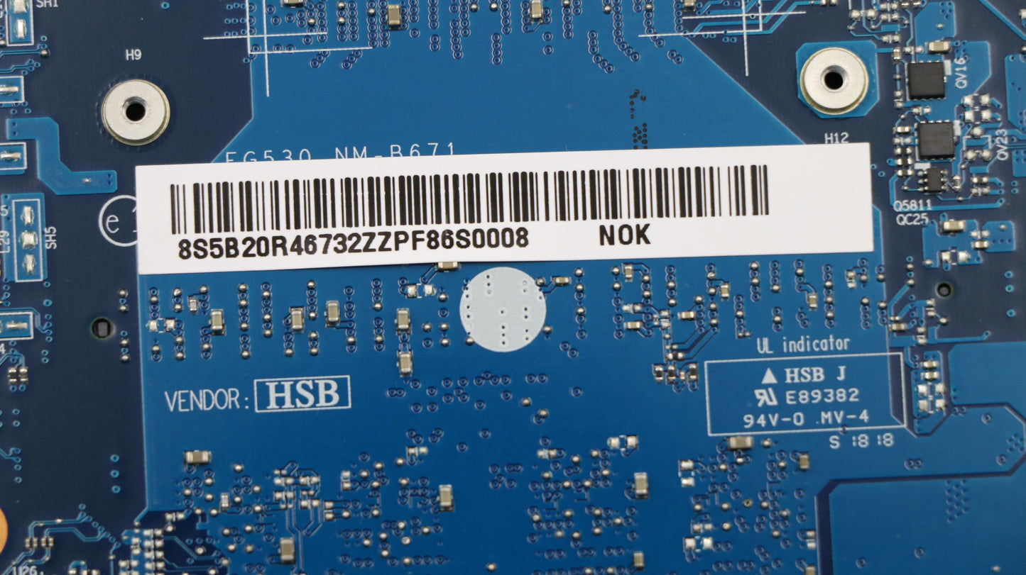Lenovo System Board Planar Motherboar - 5B20R46732