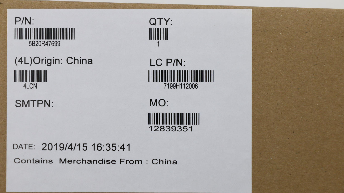 Lenovo System Board Planar Motherboar - 5B20R47699