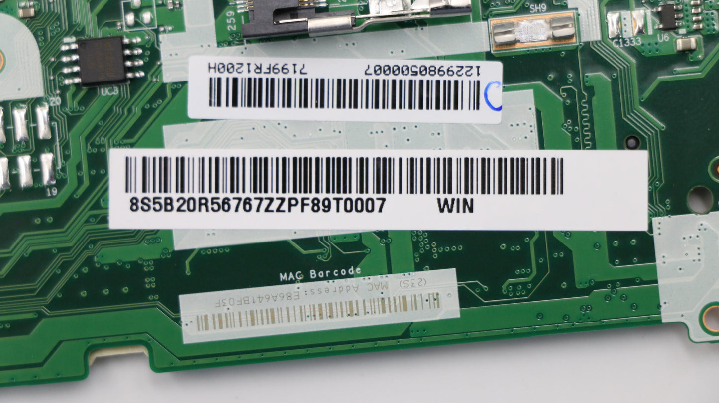 Lenovo System Board Planar Motherboar - 5B20R56767