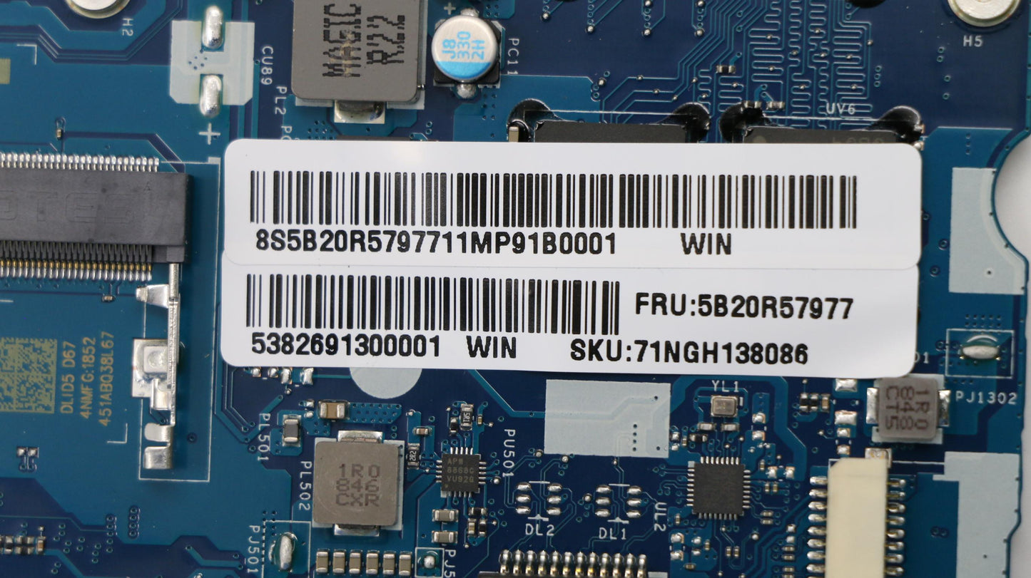 Lenovo System Board Planar Motherboar - 5B20R57977