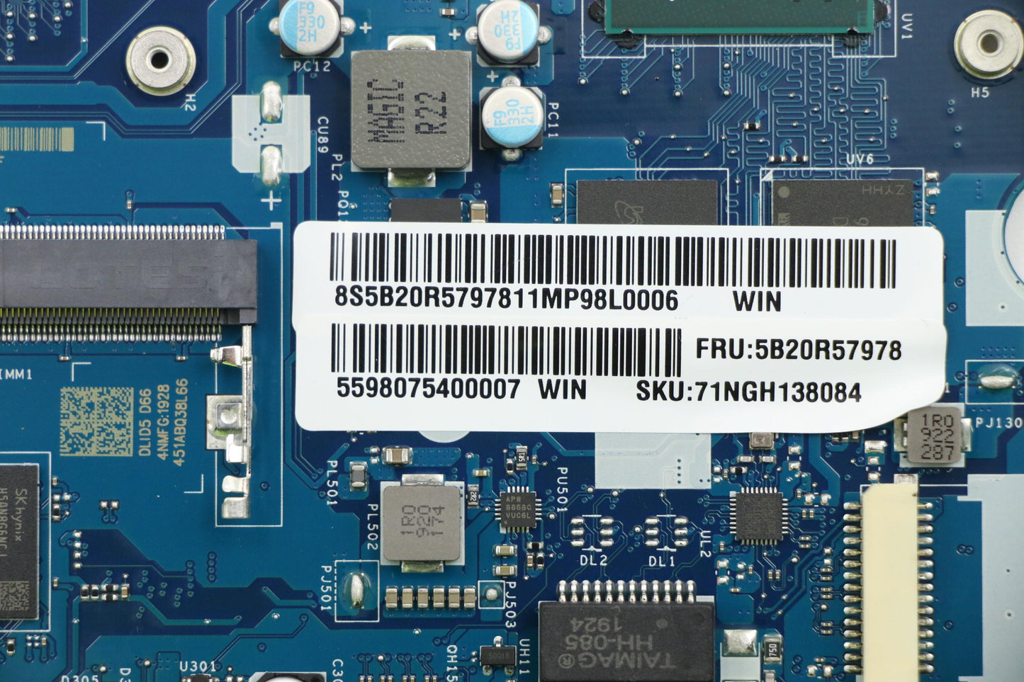 Lenovo System Board Planar Motherboar - 5B20R57978