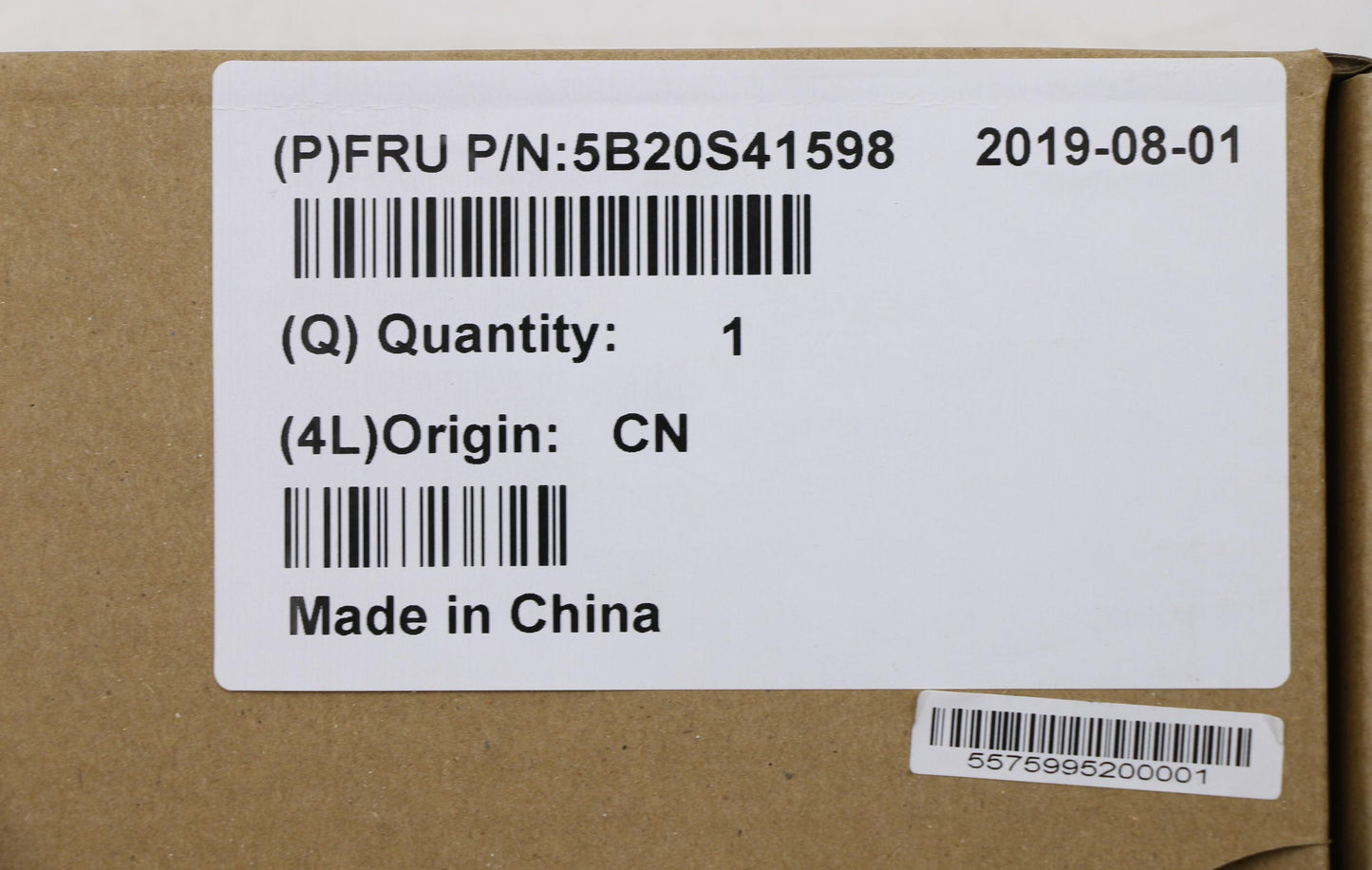 Lenovo Mb I78565U1.8G Uma 16G Fp Bl - 5B20S41598