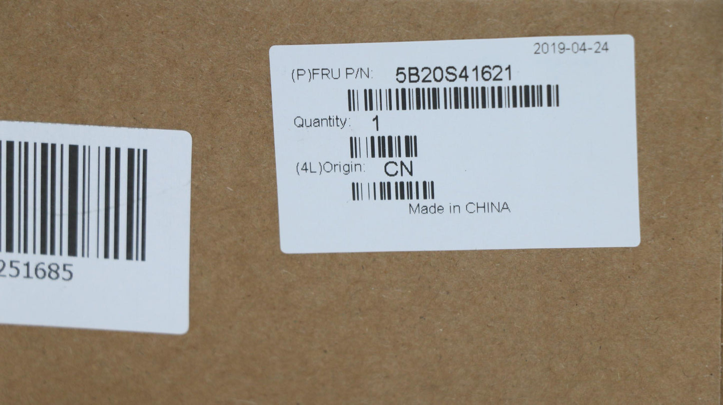 Lenovo Mb Dis 8G I7-8750H 1170 G S Wi - 5B20S41621