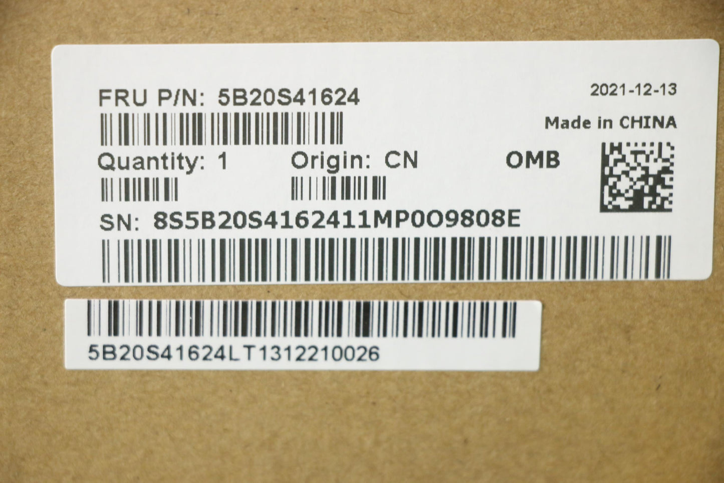 Lenovo Mb Dis 6G I7-8750H 1160 G S - 5B20S41624
