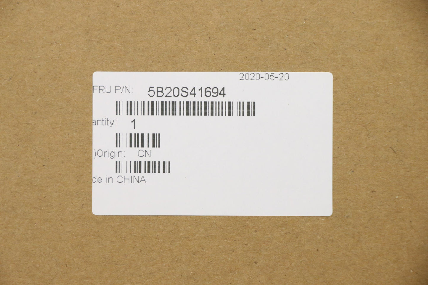 Lenovo Fg540 Mb I78565U Uma D4G-Blk - 5B20S41694