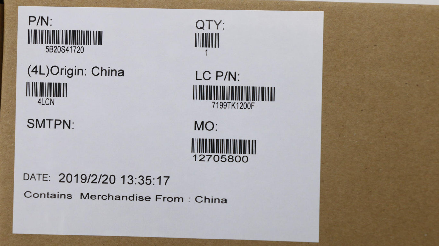 Lenovo Mb Fs540 I38145U_Uma_4G_Blank - 5B20S41720