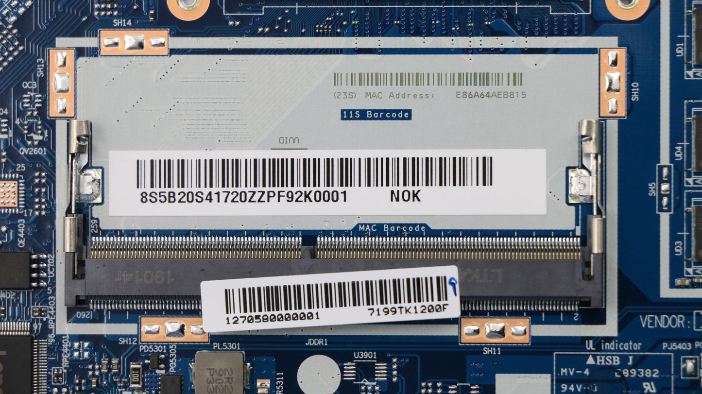 Lenovo Mb Fs540 I38145U_Uma_4G_Blank - 5B20S41720