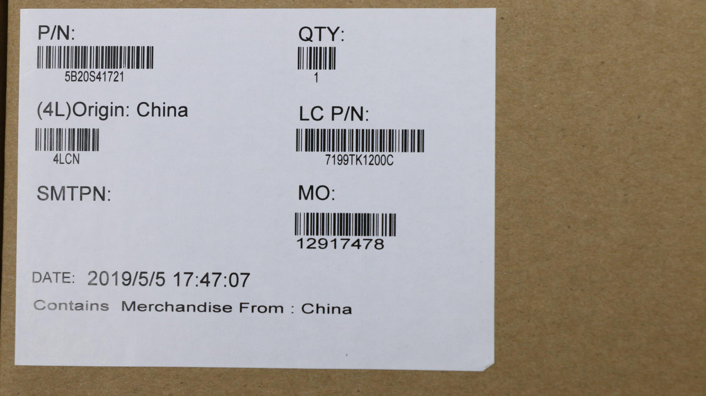 Lenovo Mb Fs540 I58265U_Uma D4G_Win - 5B20S41721