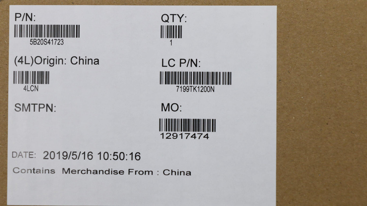 Lenovo Mb Fs540 I78565U_Uma D4G_Win - 5B20S41723